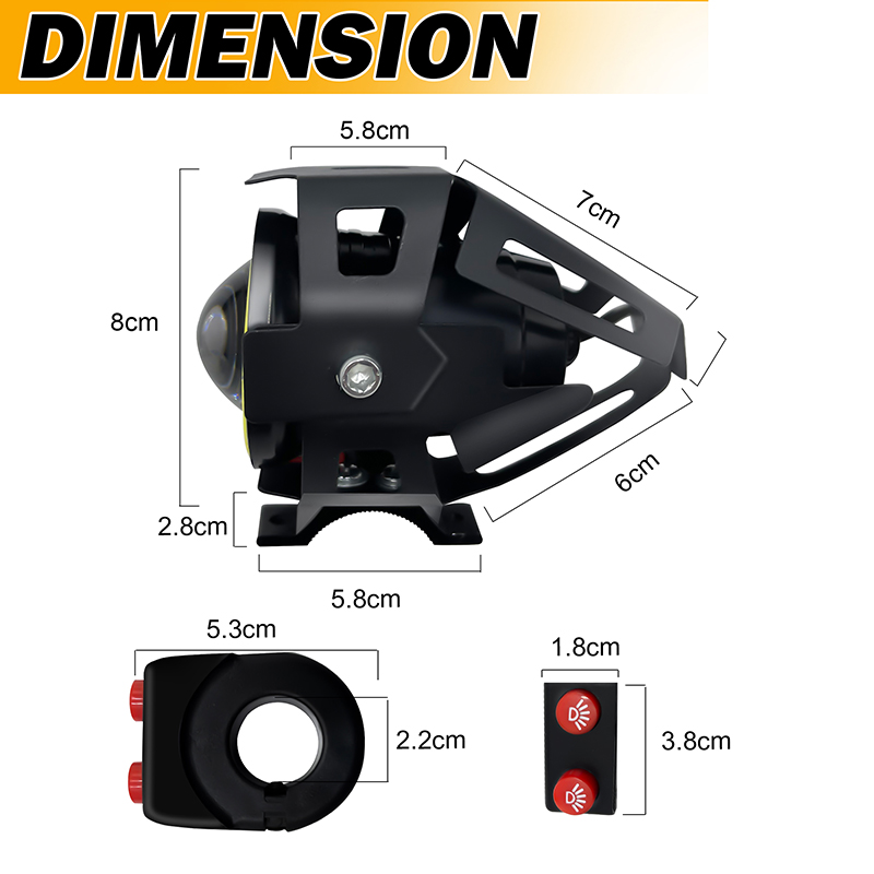 MOTORCYCLE LED LIGHT YN-U7