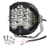 90W 7Inch LED Work Lights Trucks Fog Lamp Military Agriculture Heavy Equipment