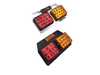 Truck 24V 2 Colored 22LED Tail Light YN-TLC65