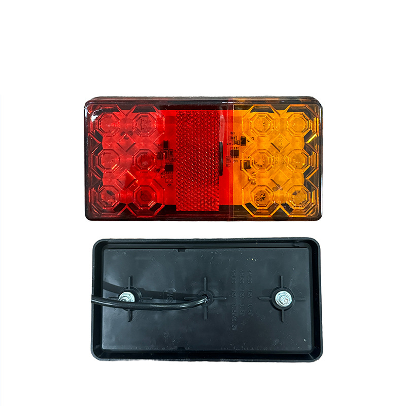 Truck 12-24V Oblong 12LED Tail Light YN-TLC68