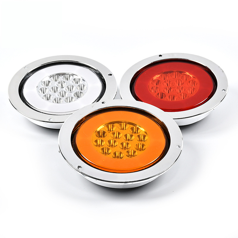 Tail Light Round YN-TLC09-R / YN-TLC09-Y / YN-TLC09-W / YN-TLC09-RW / YN-TLC09-RY