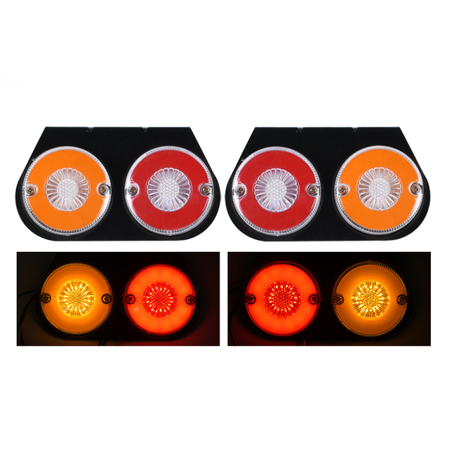 24V 2-Colored LED Truck Tail Light YN-TLC107