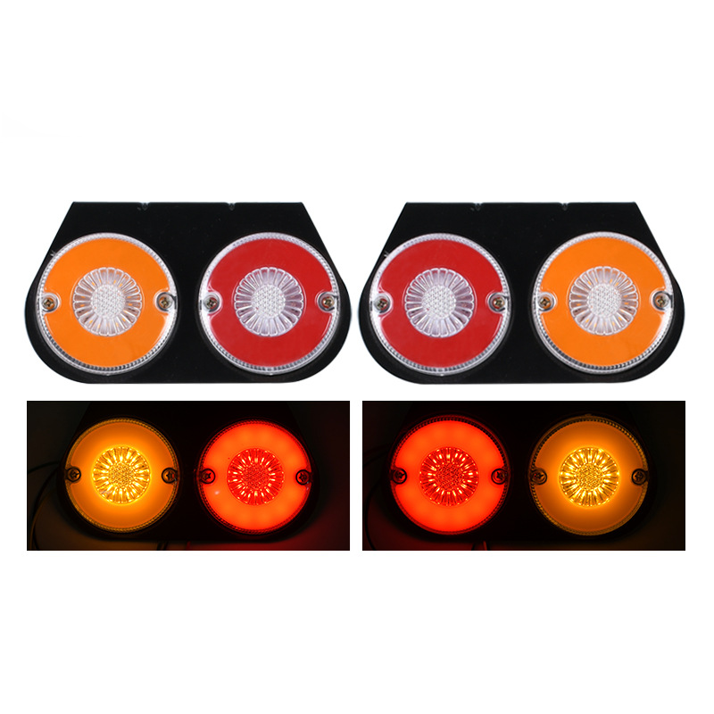 24V 2-Colored LED Truck Tail Light YN-TLC107