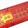 12V 19LED Automobile Truck Tail Lights Yellow Indicator