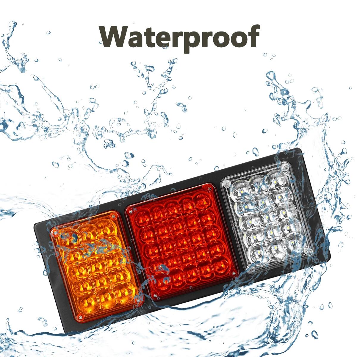  24V 55LED Automobile Tail Light Indicator Truck Ship