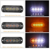 Ultra-thin Warning Light 4LED Pickup Flashing Light Universal Car Side Light