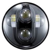 Round LED Head Light 5.75inch 30W 45W High Low Beam for Motorcycle