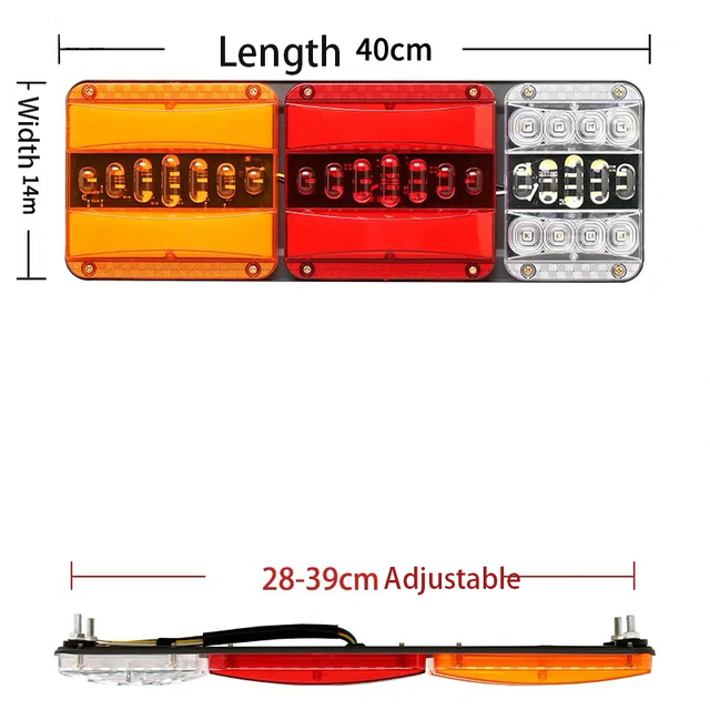 24V Guiding Flowing Truck Tail Light YN-TLC120