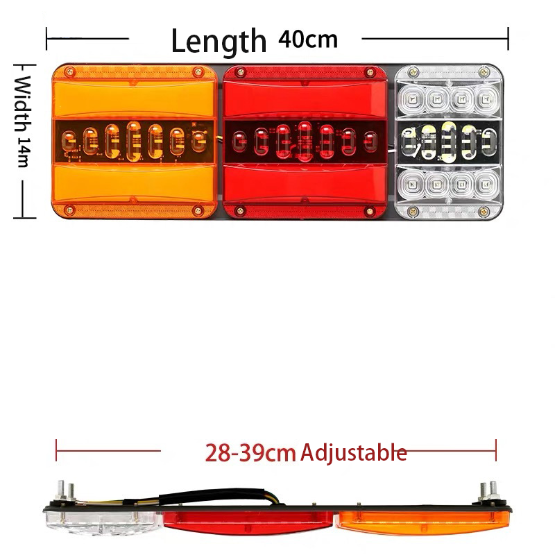 24V Guiding Flowing Truck Tail Light YN-TLC120