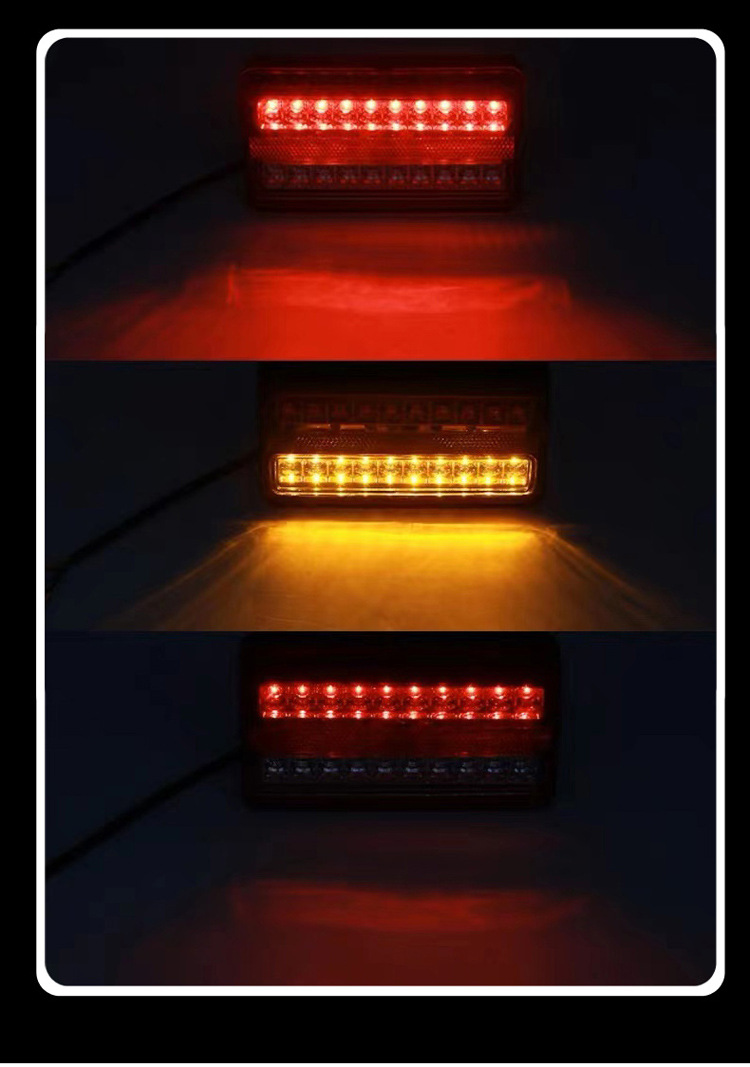 Truck Tail Light Two-color Lamp YN-TLC29