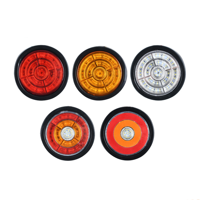 12V/24V Round LED Truck Tail Light YN-SLC111