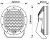 231W 9inch High Lumen LED Work Light