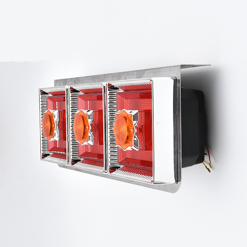 24V LED 3-Bulbs Truck Tail Light YN-TLC147