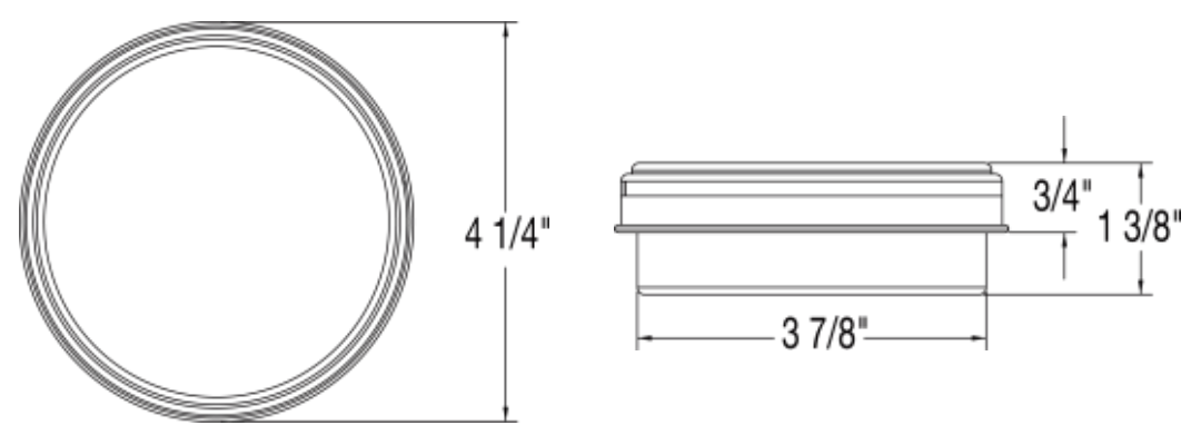 4.2 Inch 15LED Tail Stop Light Boat Ship