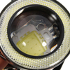 WDL 2.5Inch 15W 12V COB LED Projector Automobile Fog Lamp White Angel Eye Halo Daytime Running Lamp DRL Projector Lamp