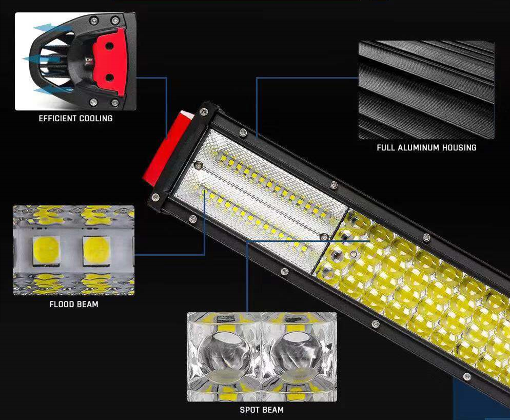 YN-D01 Durable 10-30V Brightest Led Light Bar