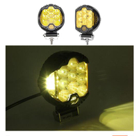 90W 7Inch LED Work Lights Trucks Fog Lamp Military Agriculture Heavy Equipment