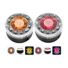 Truck 24VLED 2-Colored Round Tail Light YN-TLC42