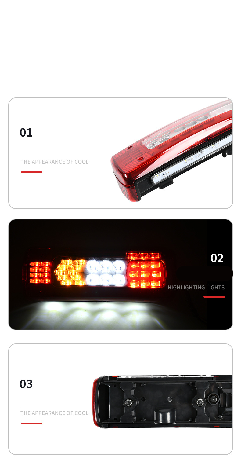 12-24V LED Truck Tail Light YN-TLC115