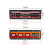 Truck 12V/24V LED Tail Light YN-TLC57
