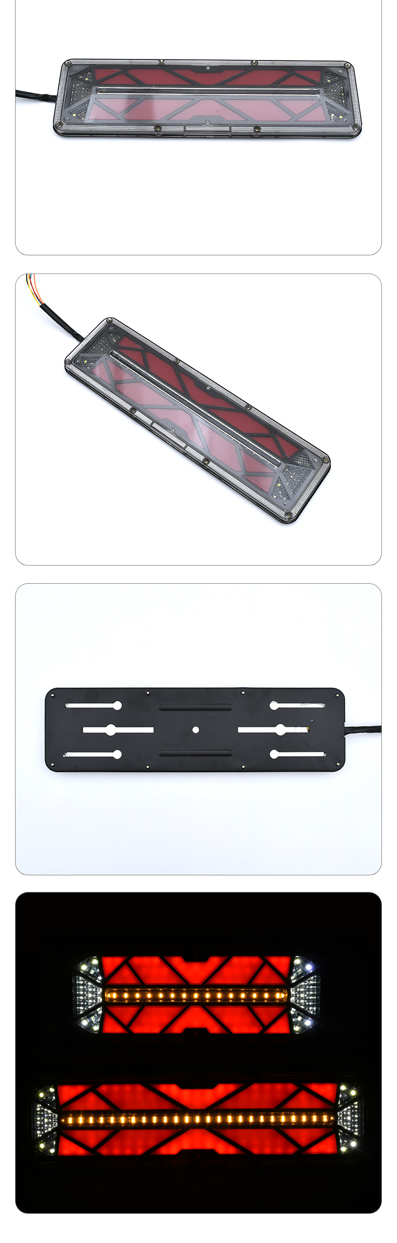 12V/ 24V LED Truck Tail Light YN-TLC154