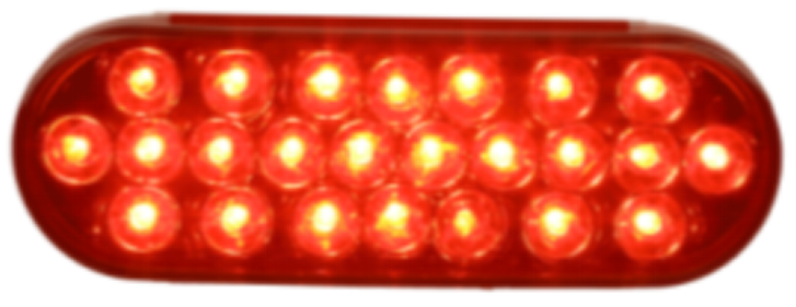 24LED F5 3030 6.5inch Side light offroad truck ship