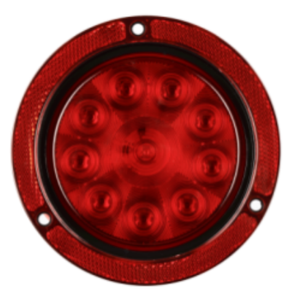 12V 24V 10LED Stop Light Tail Lamp Truck Bus