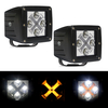 LED WORK LIGHT 3IN12WAMBER