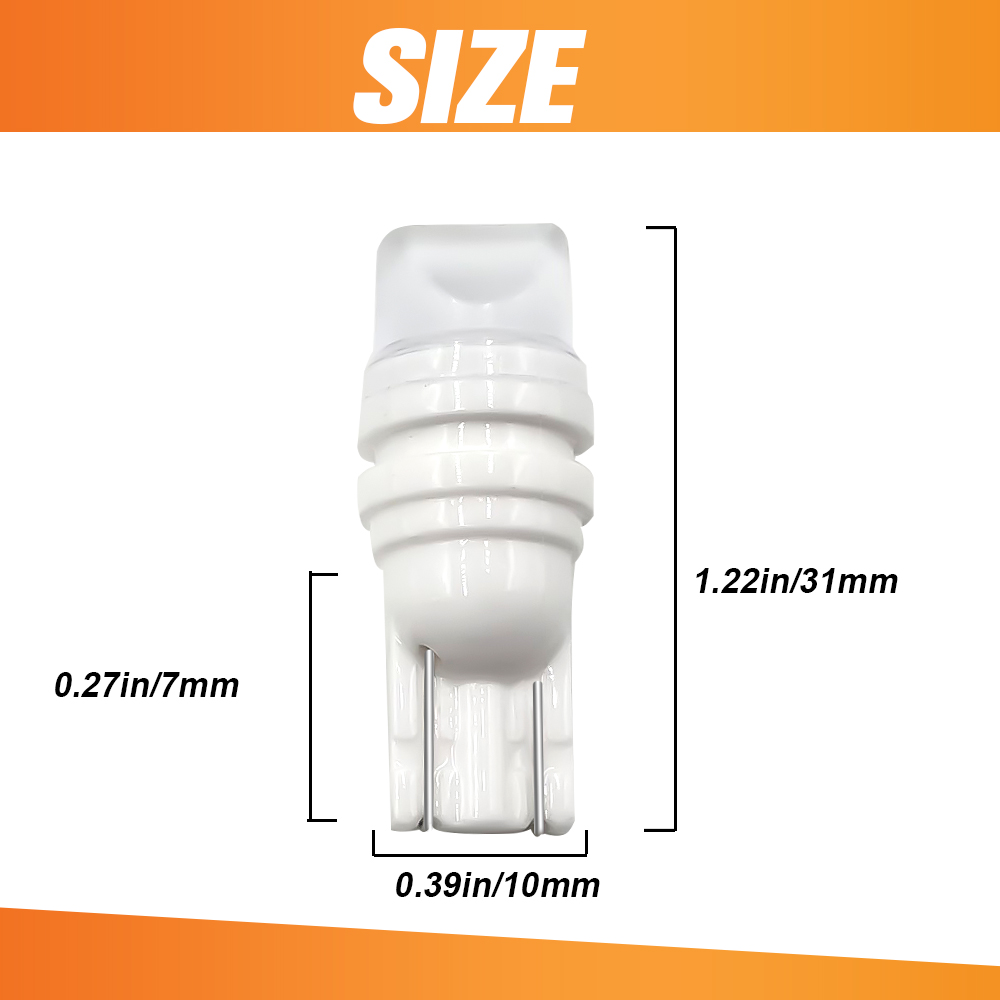 LED BULS CAR SIGNAL T10 CERAMICS (6)