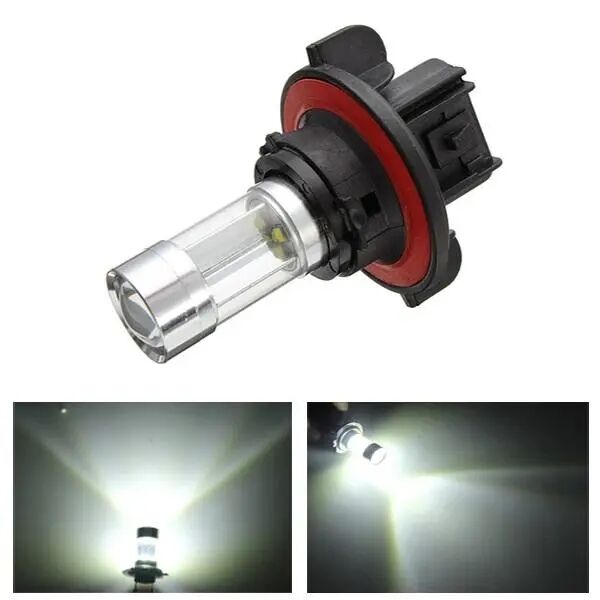 H13 6W 10-30V 8 LED bulb, used to replace fog lights, headlights, daytime running lights