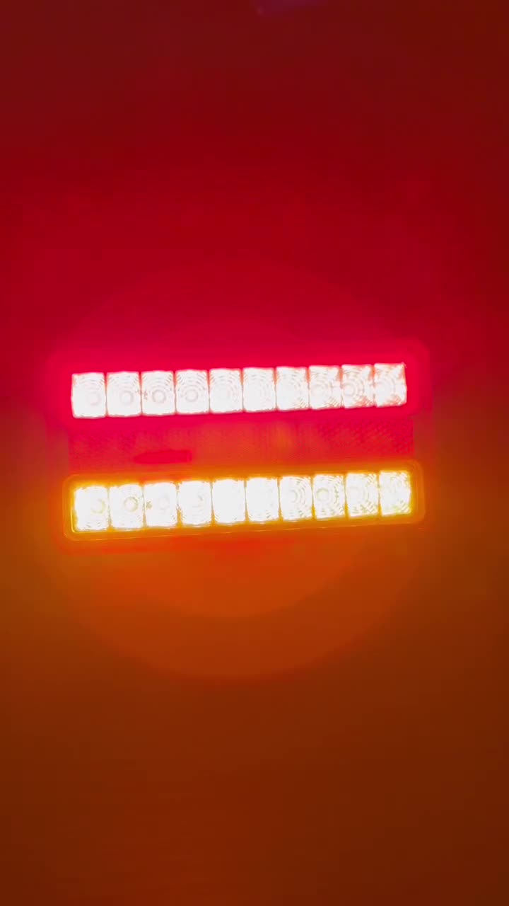 Truck Tail Light Two-color Lamp YN-TLC29