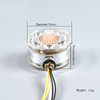 Truck Double-sided Round Tail Light YN-TLC23