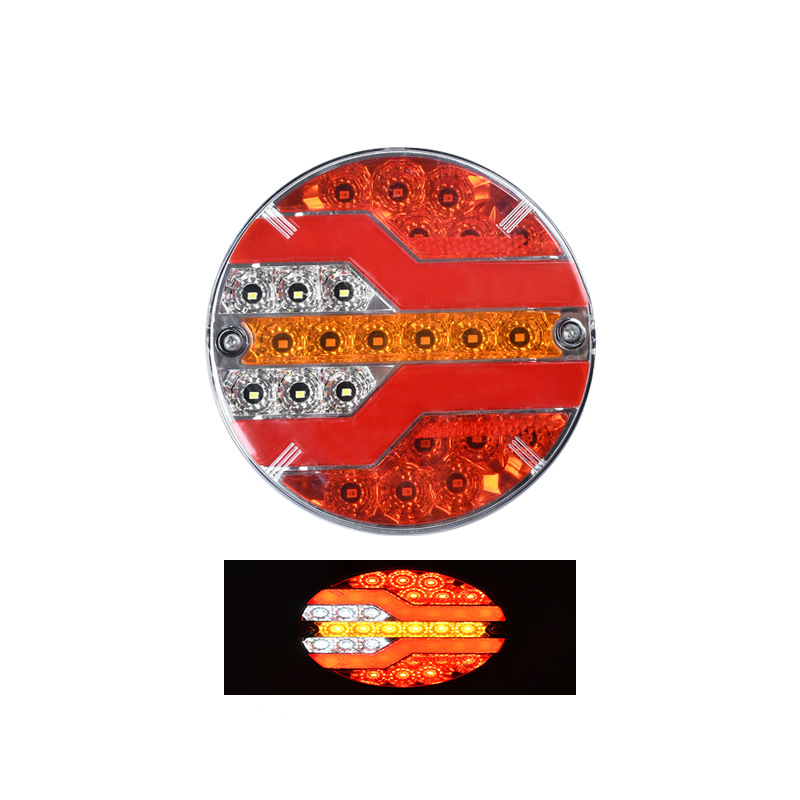 12V/24V Round Flowing LED Truck Side Light YN-SLC113