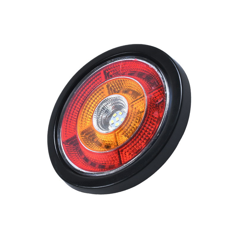 12V/24V Round LED Truck Tail Light YN-SLC111