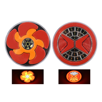 24V LED Flowing Hamburger Truck Tail Light YN-TLC156