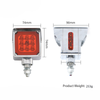 12-24V Double-sided square lamp with a brim Tail Light YN-TLC138