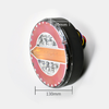 24V LED Flowing Hamburger 4-Inch Round Tail Light YN-TLC140
