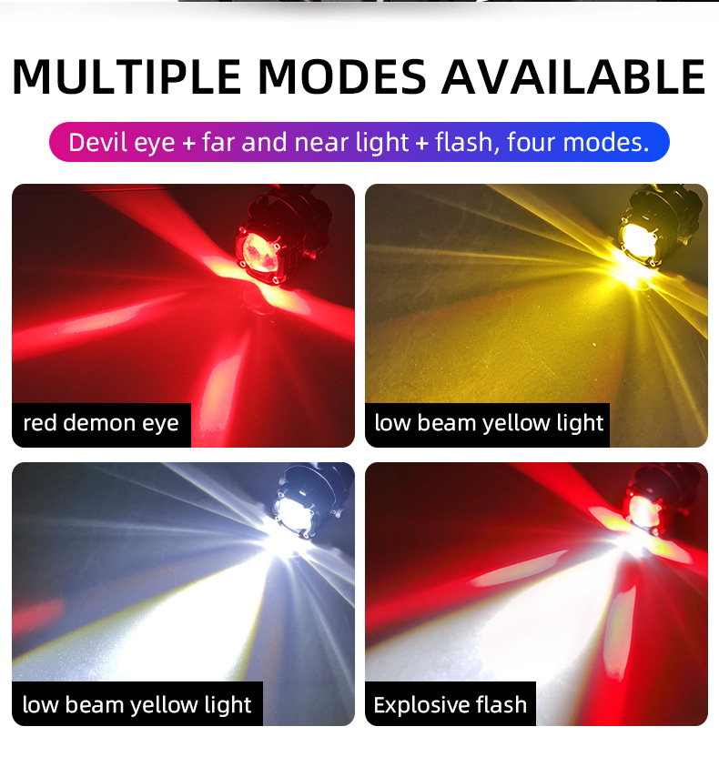 20W Four-mode LED spotlight (11)