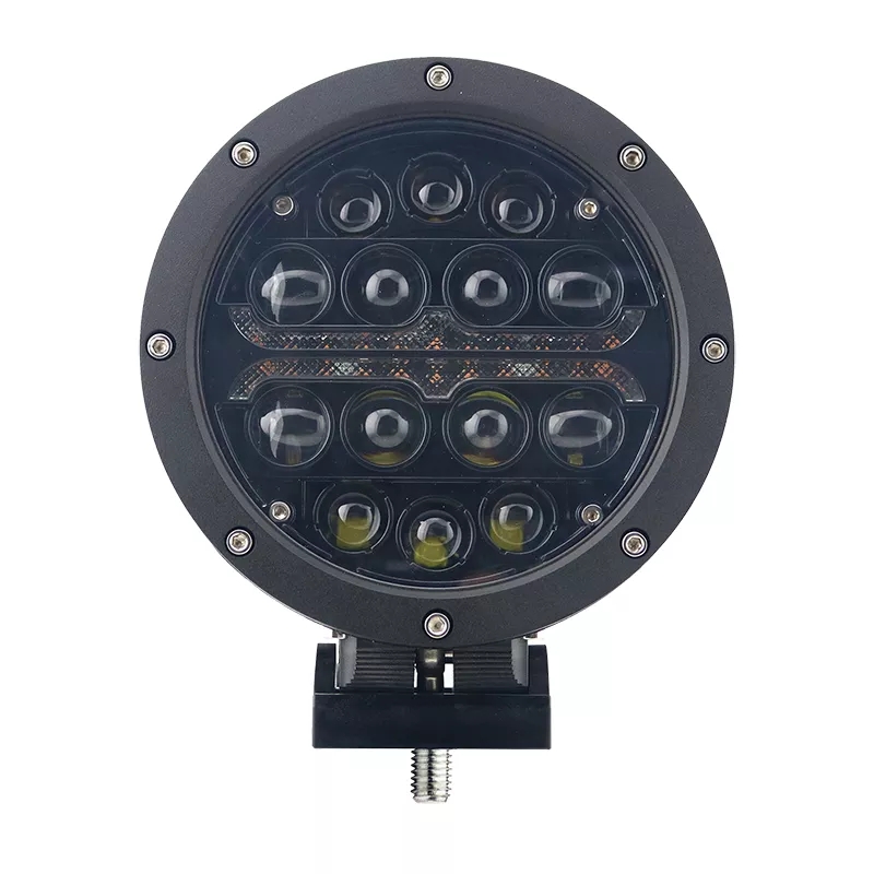 70W 7.1 Inch LED Work Light Cranes Mining Vehicles