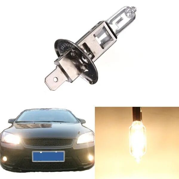 H1 55W 12V Halogen Headlight Bulbs Cars, Trucks, Off-road Vehicles