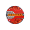 12V/24V Round Flowing LED Truck Side Light YN-SLC113