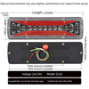 Truck LED Flowing Tail Light YN-TLC43