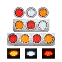 Truck Tail Light 24V 16LED Pattern YN-TLC20