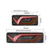 Truck 24V LED Tail Light YN-TLC62