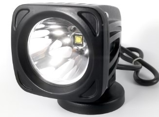 Black Square 40W LED Work Light