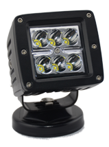 Brighter and Softer Lighting 18W LED Work Light