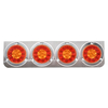 24V LED 2-Color Four In One Tail Light YN-TLC142