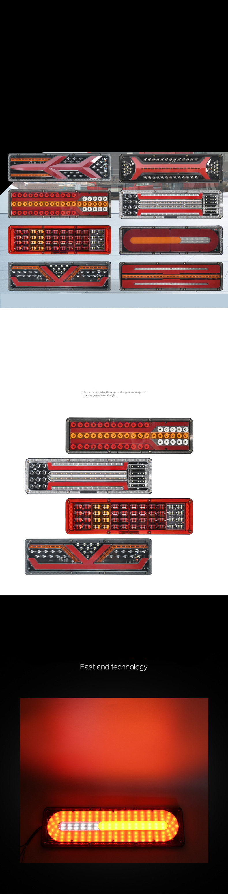 24V Truck Tail Light YN-TLC126