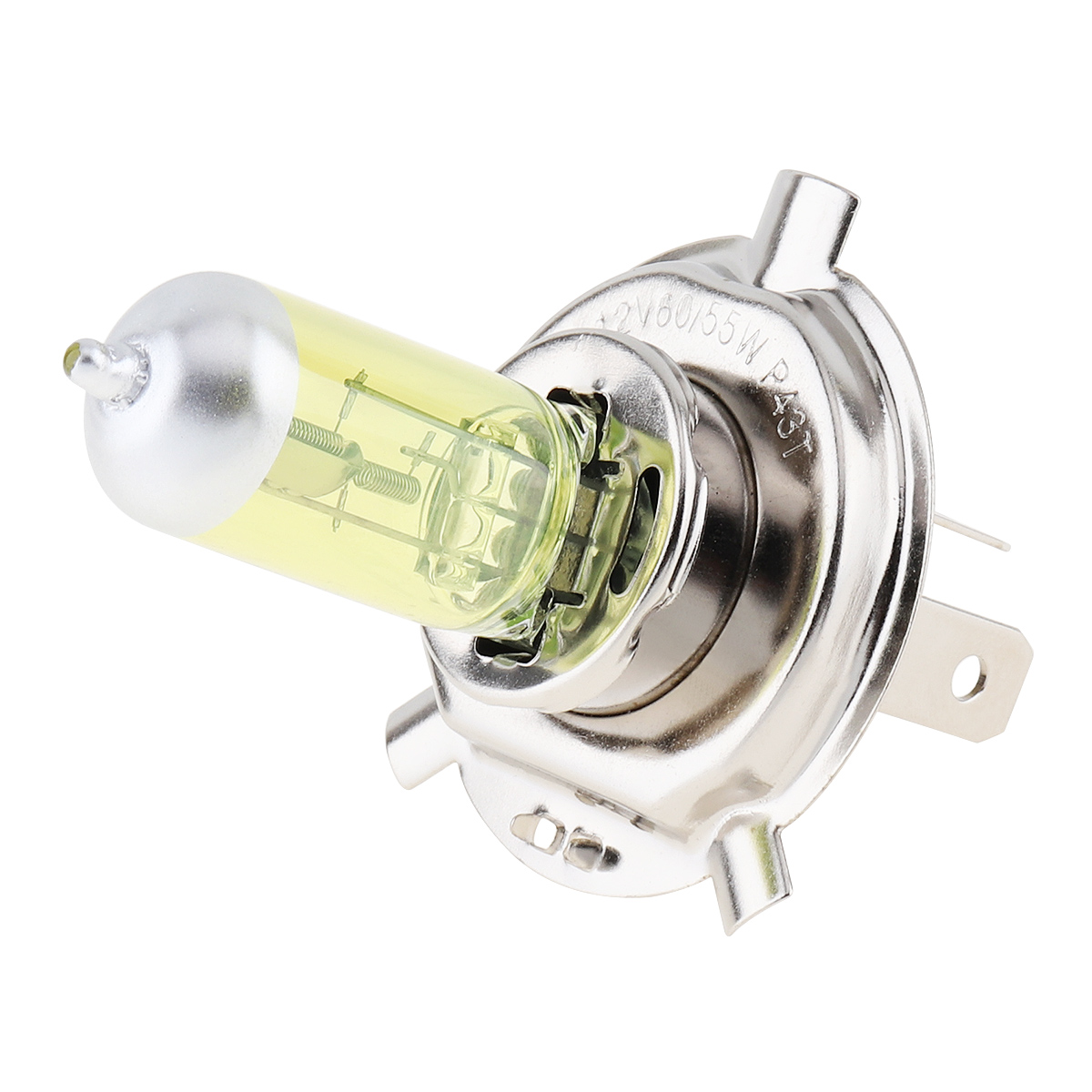 Car light 12V H4 60/55W 2500K Yellow Light Halogen Bulbs