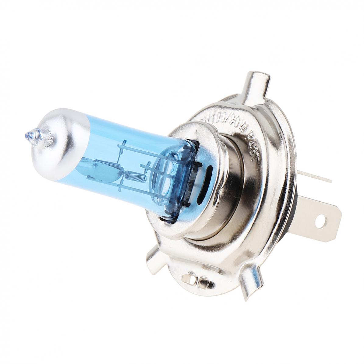 12V H4 Halogen Bulb 6500K 100 /90W Auto Front Headlight 